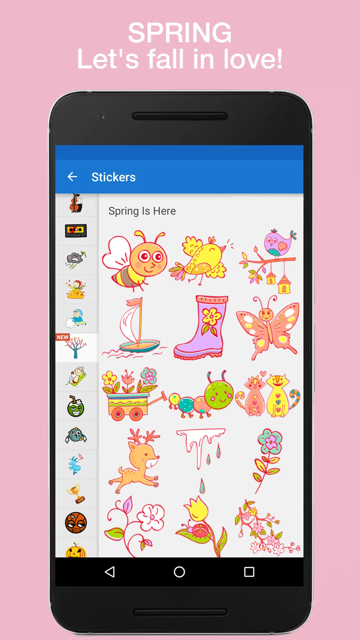 Seasonal Sticker Pack | Indus Appstore | Screenshot