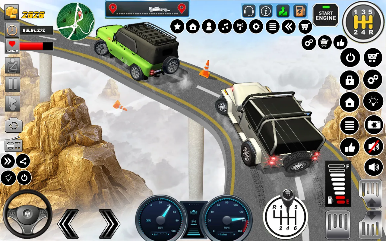 Mountain Climb Drive Car Game | Indus Appstore | Screenshot