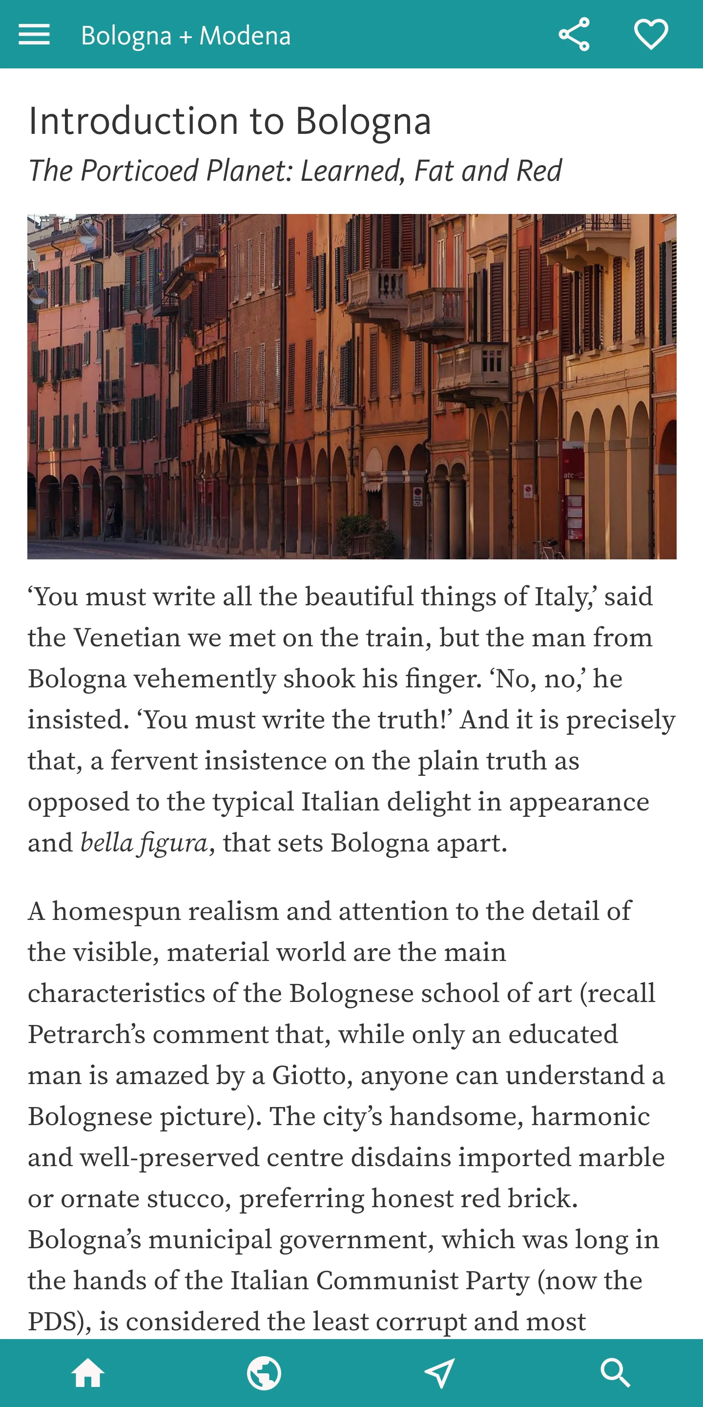 Bologna + Modena Art & Culture | Indus Appstore | Screenshot