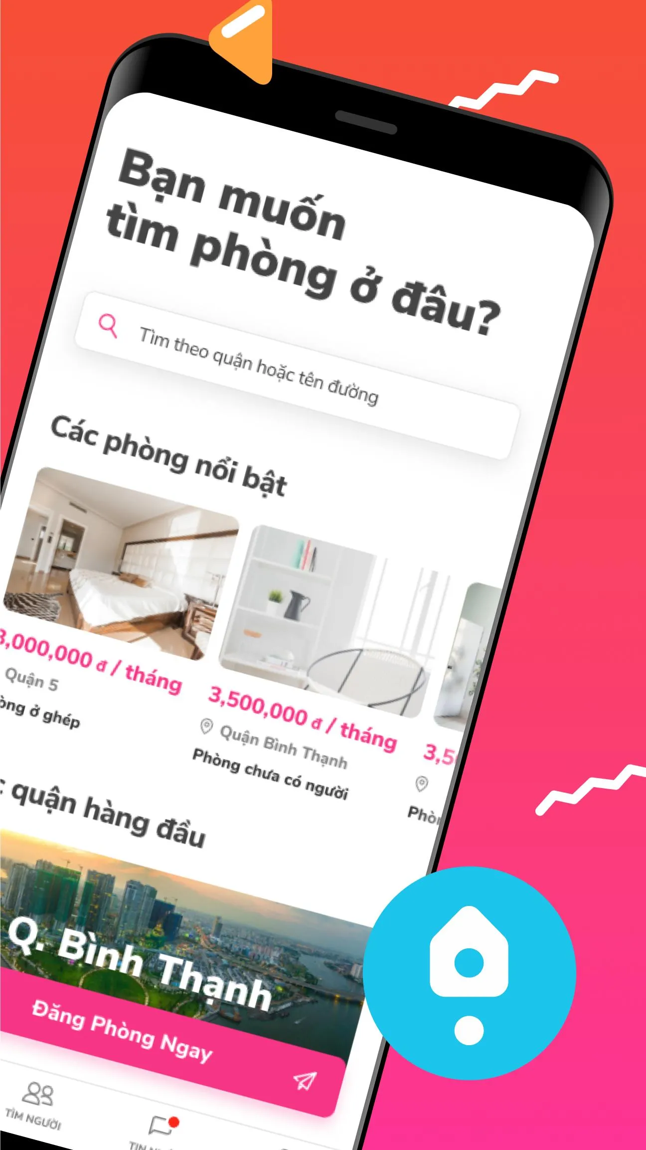 OHANA: Tìm phòng trọ, ở ghép | Indus Appstore | Screenshot