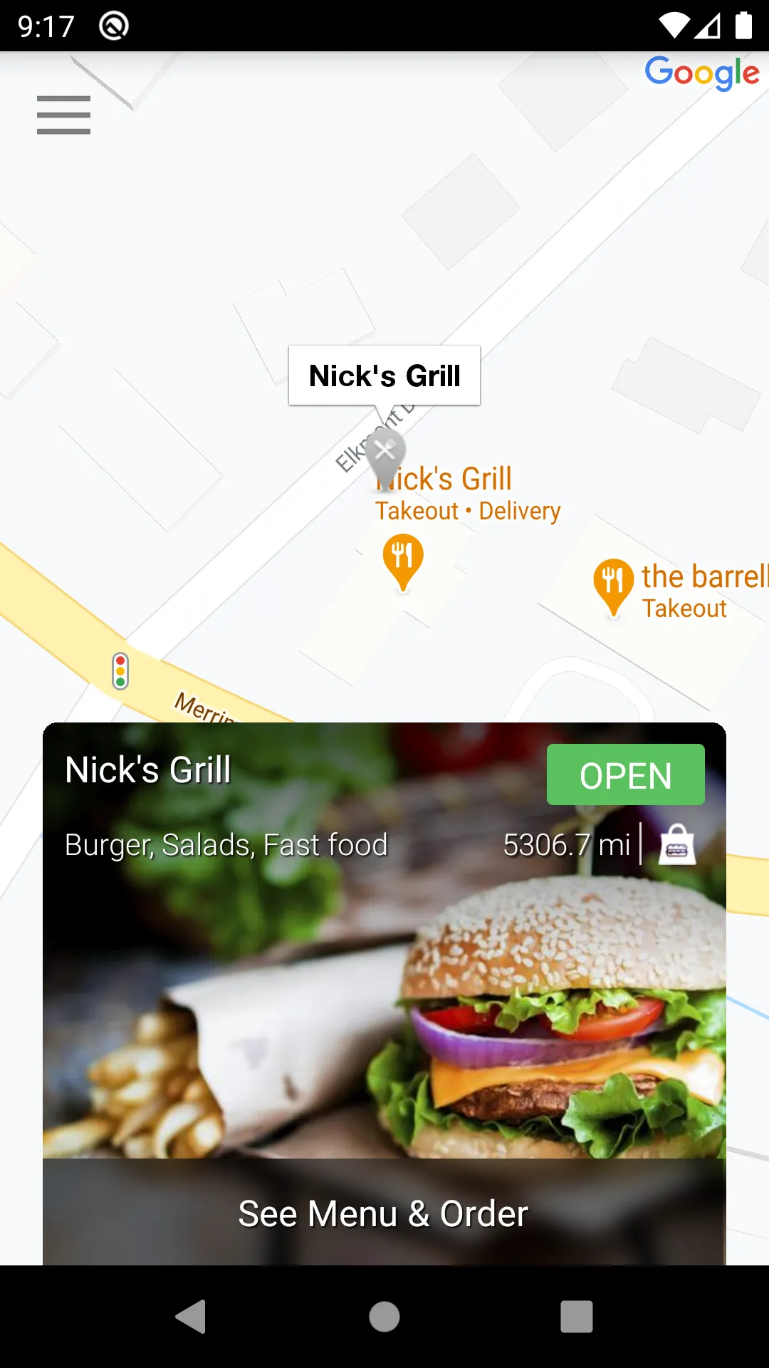 Nick’s Grill Asheville | Indus Appstore | Screenshot