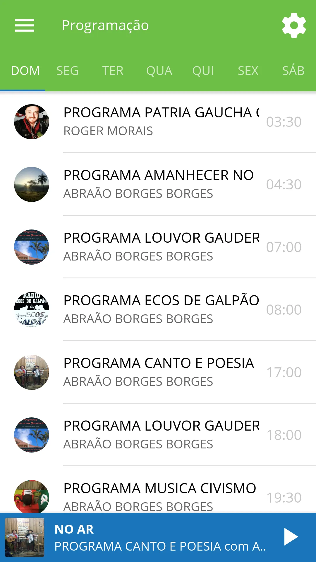 Radio Ecos de Galpão | Indus Appstore | Screenshot