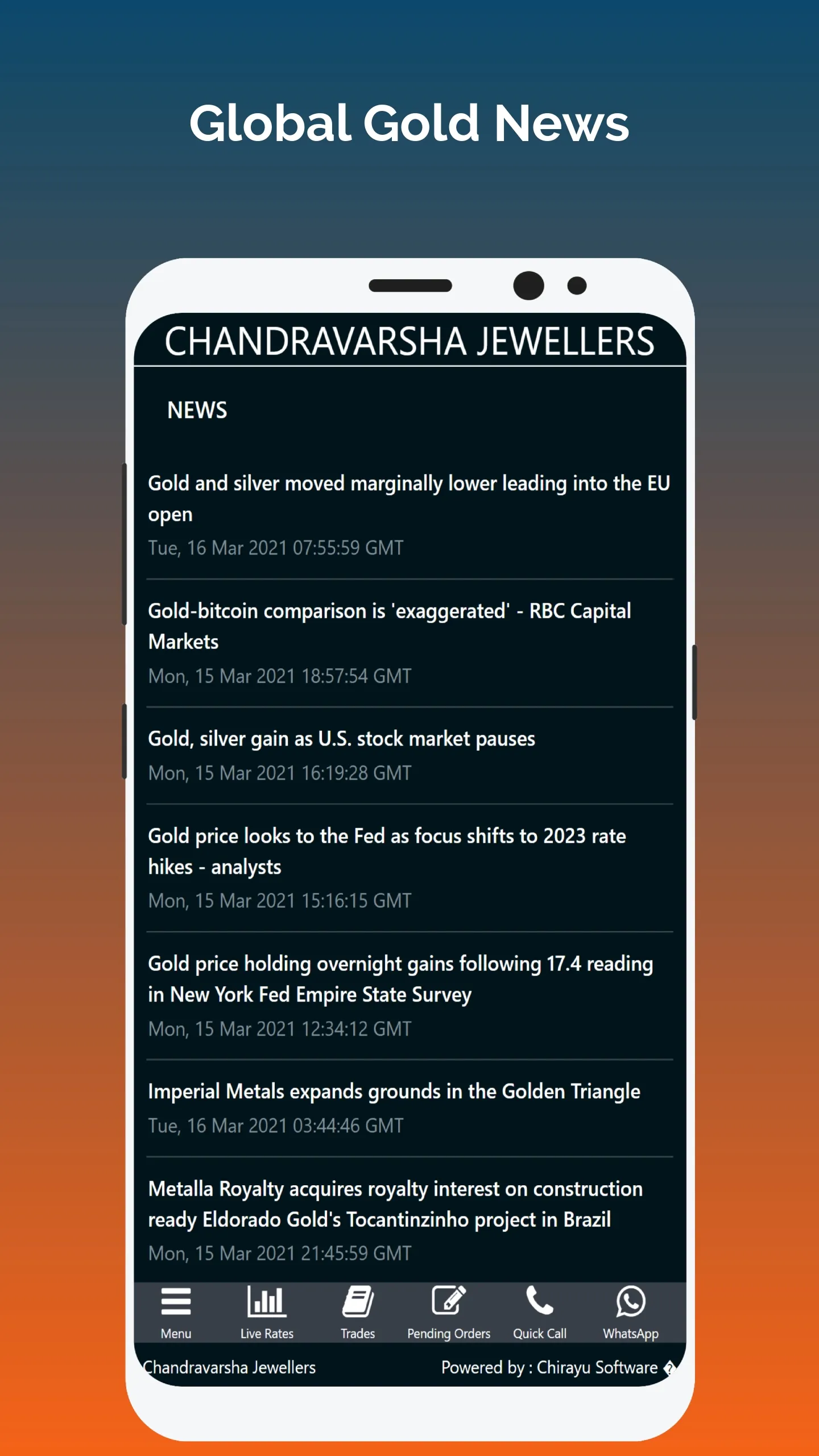 Chandravarsha Jewellers | Indus Appstore | Screenshot