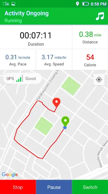 Run Tracker | Indus Appstore | Screenshot