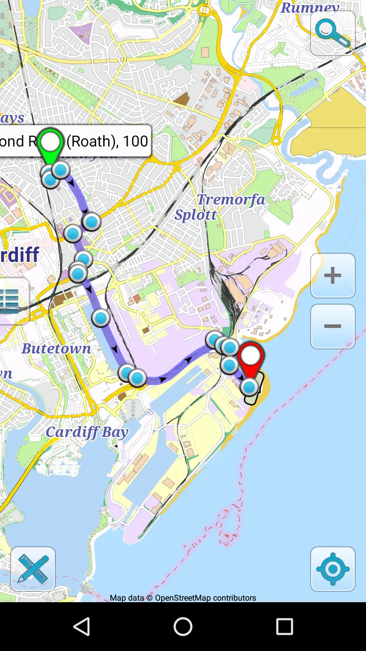 Map of Wales offline | Indus Appstore | Screenshot