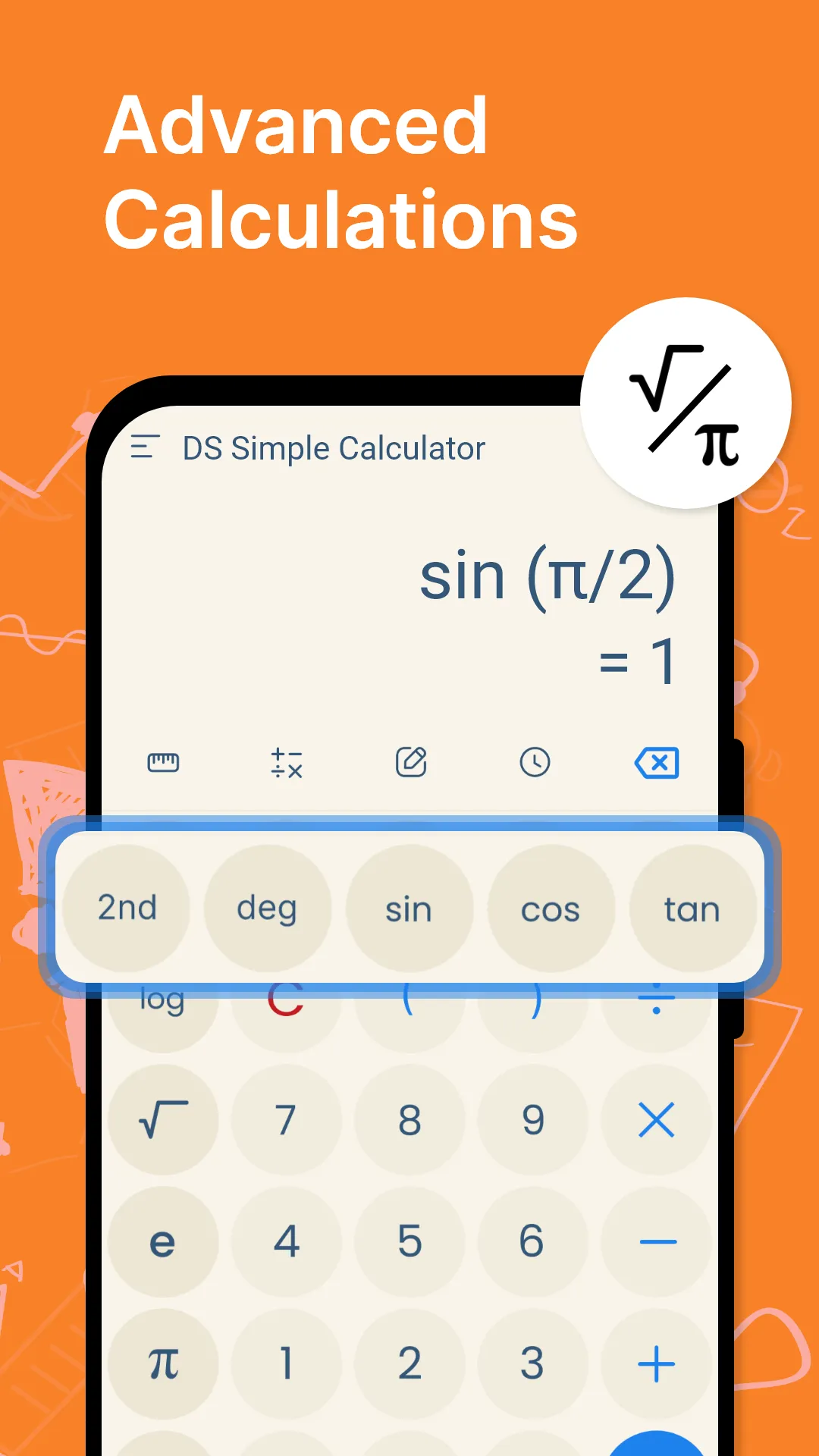 DS Simple Calculator | Indus Appstore | Screenshot