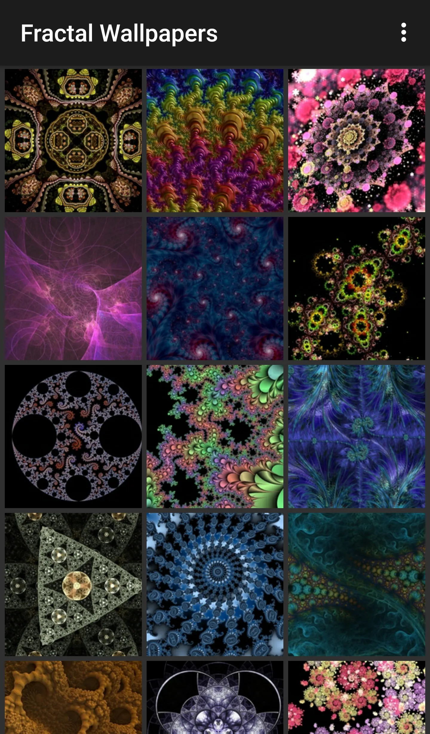 Fractal Wallpapers | Indus Appstore | Screenshot