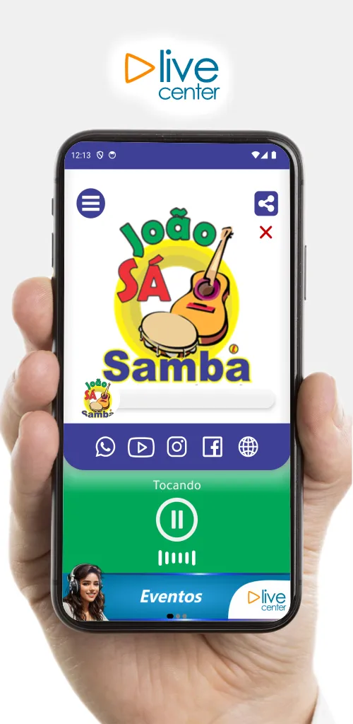 Rádio João Sá Samba | Indus Appstore | Screenshot