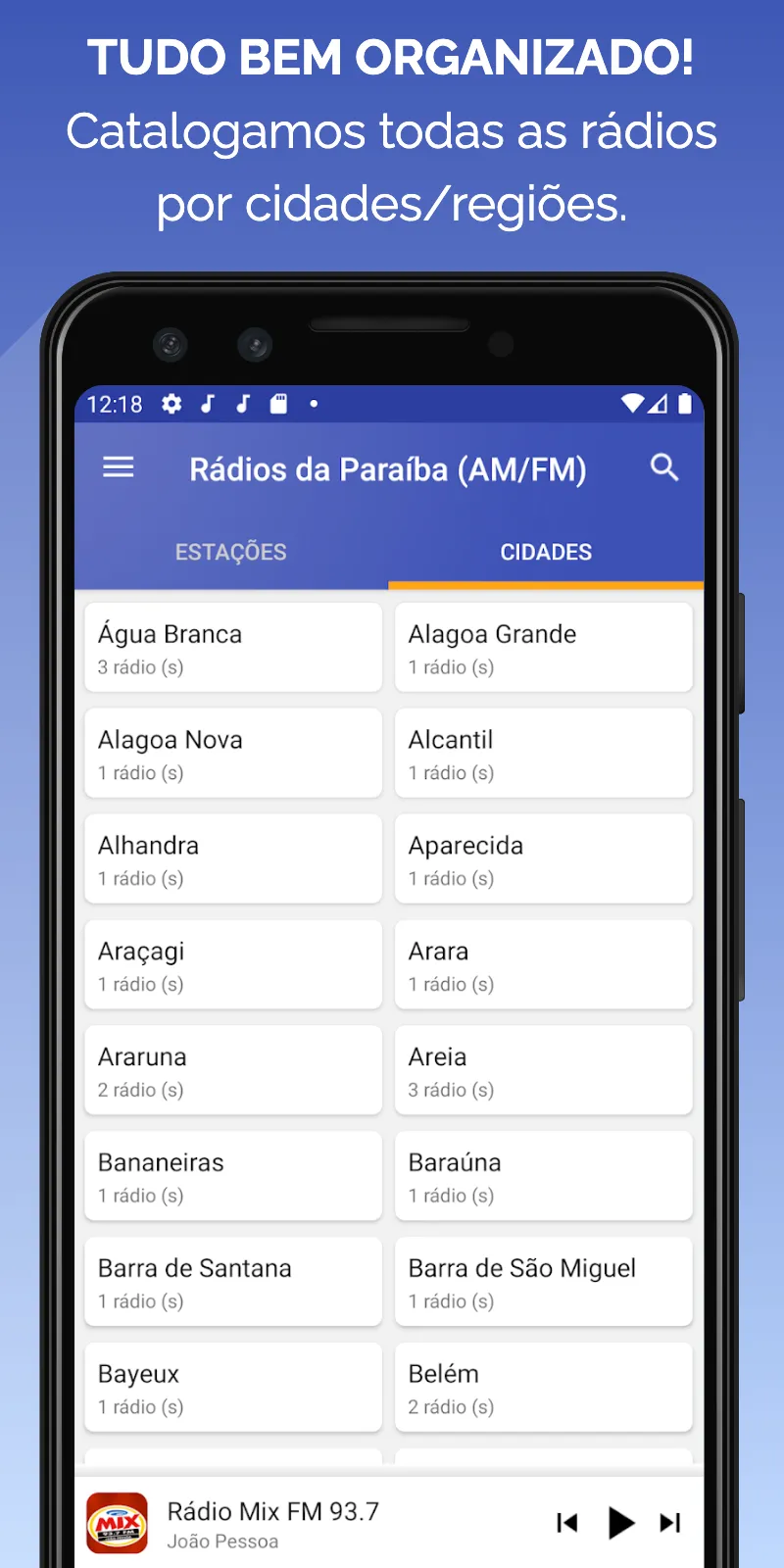 Rádios da Paraíba (AM/FM) | Indus Appstore | Screenshot