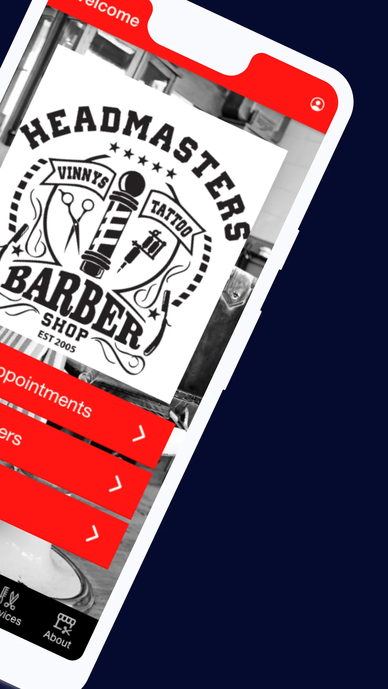 Headmasters Barbershop | Indus Appstore | Screenshot