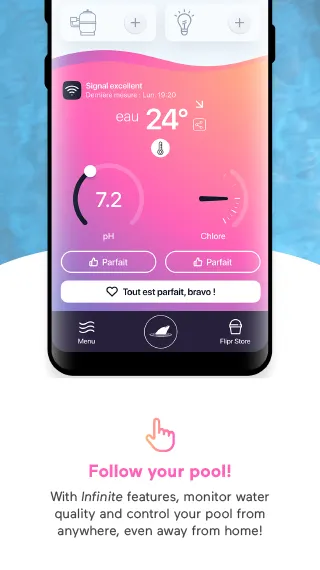 Flipr - Connected Pool | Indus Appstore | Screenshot