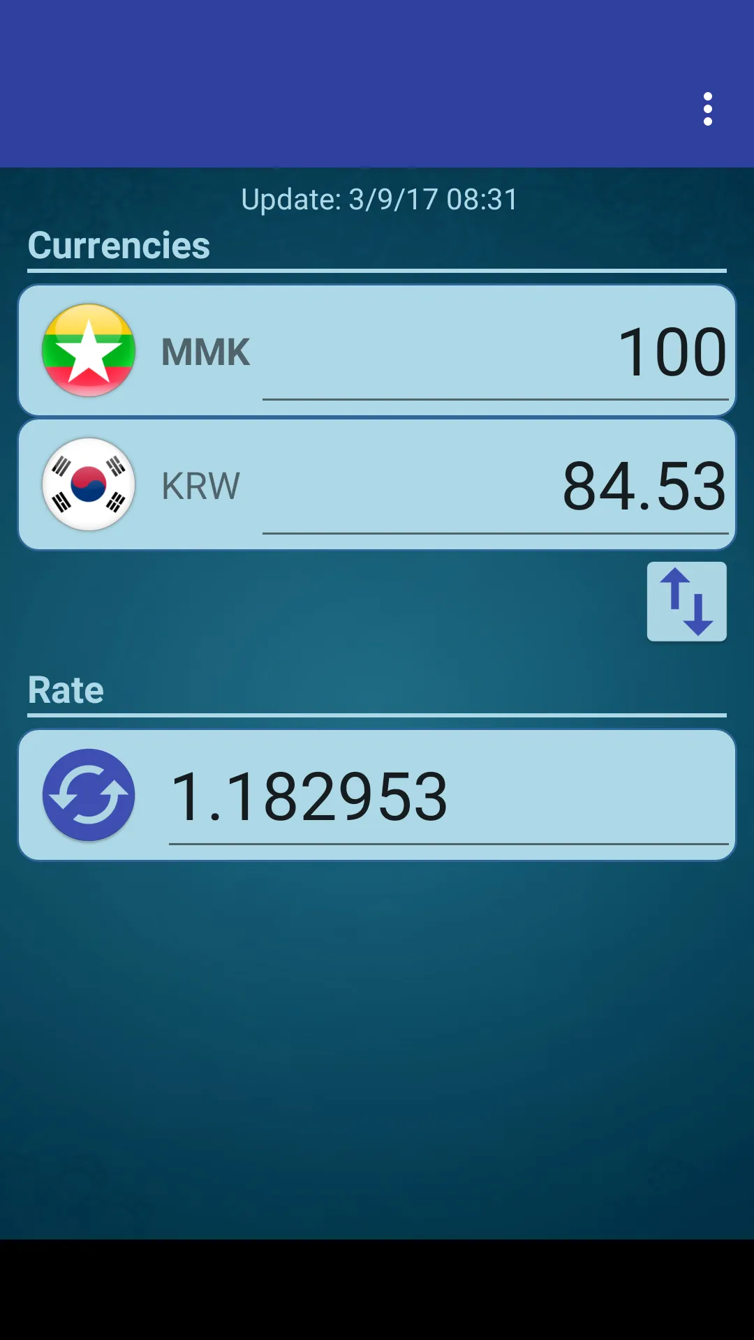 S Korea Won x Myanmar Kyat | Indus Appstore | Screenshot