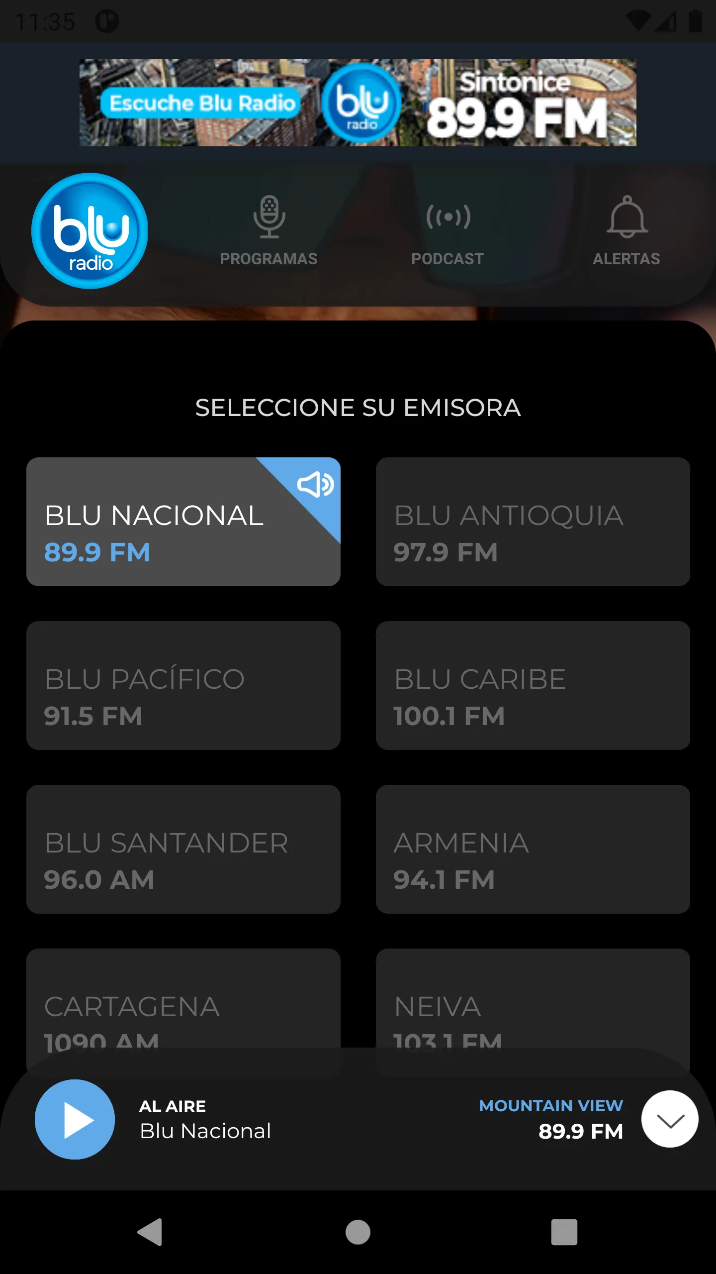 BLU Radio | Indus Appstore | Screenshot