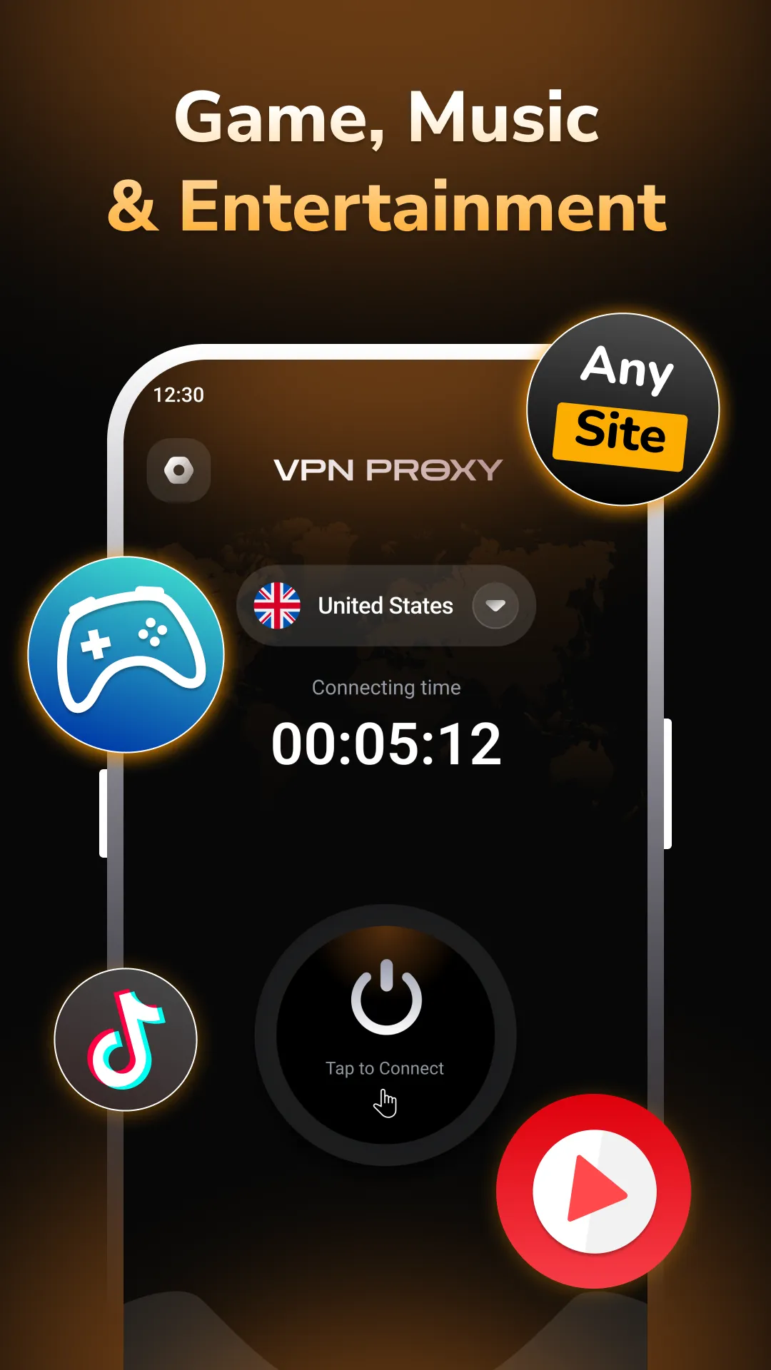 VPN Proxy: Safe & Fast VPN | Indus Appstore | Screenshot