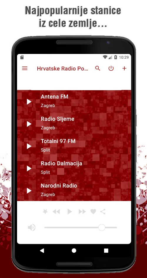 Hrvatska Radio Postaje | Indus Appstore | Screenshot