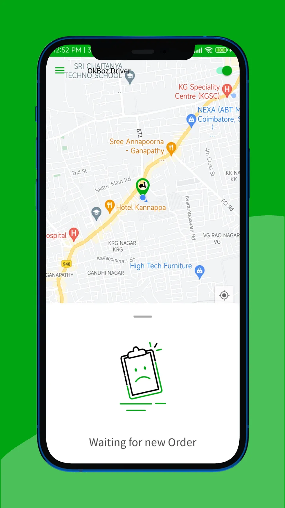 Ok Boz Delivery Partner | Indus Appstore | Screenshot