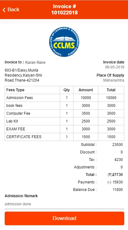 CCLMS EDUTECH | Indus Appstore | Screenshot