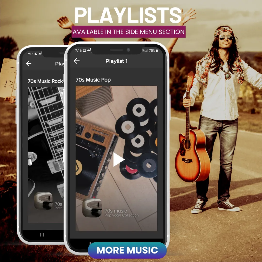 70s Music | Indus Appstore | Screenshot