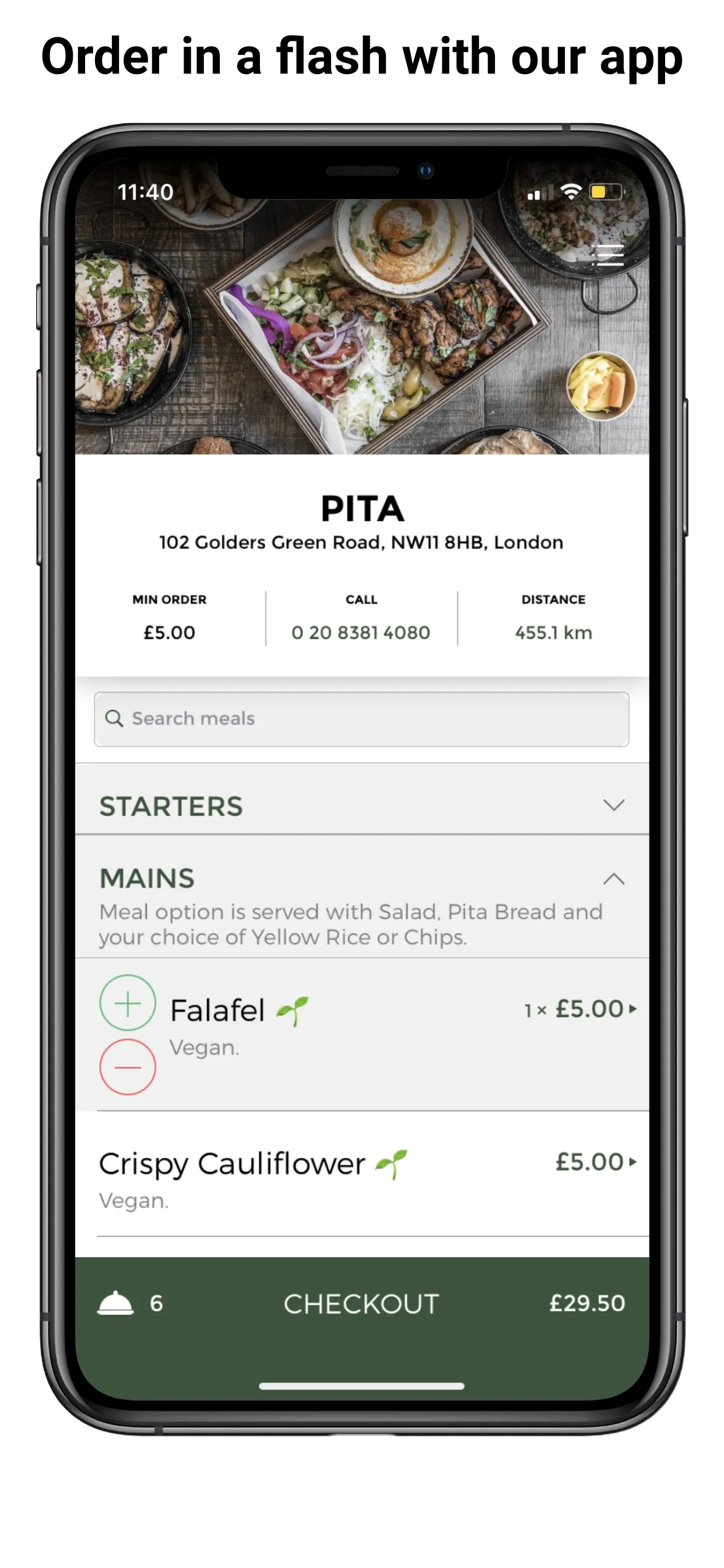 PITA London | Indus Appstore | Screenshot