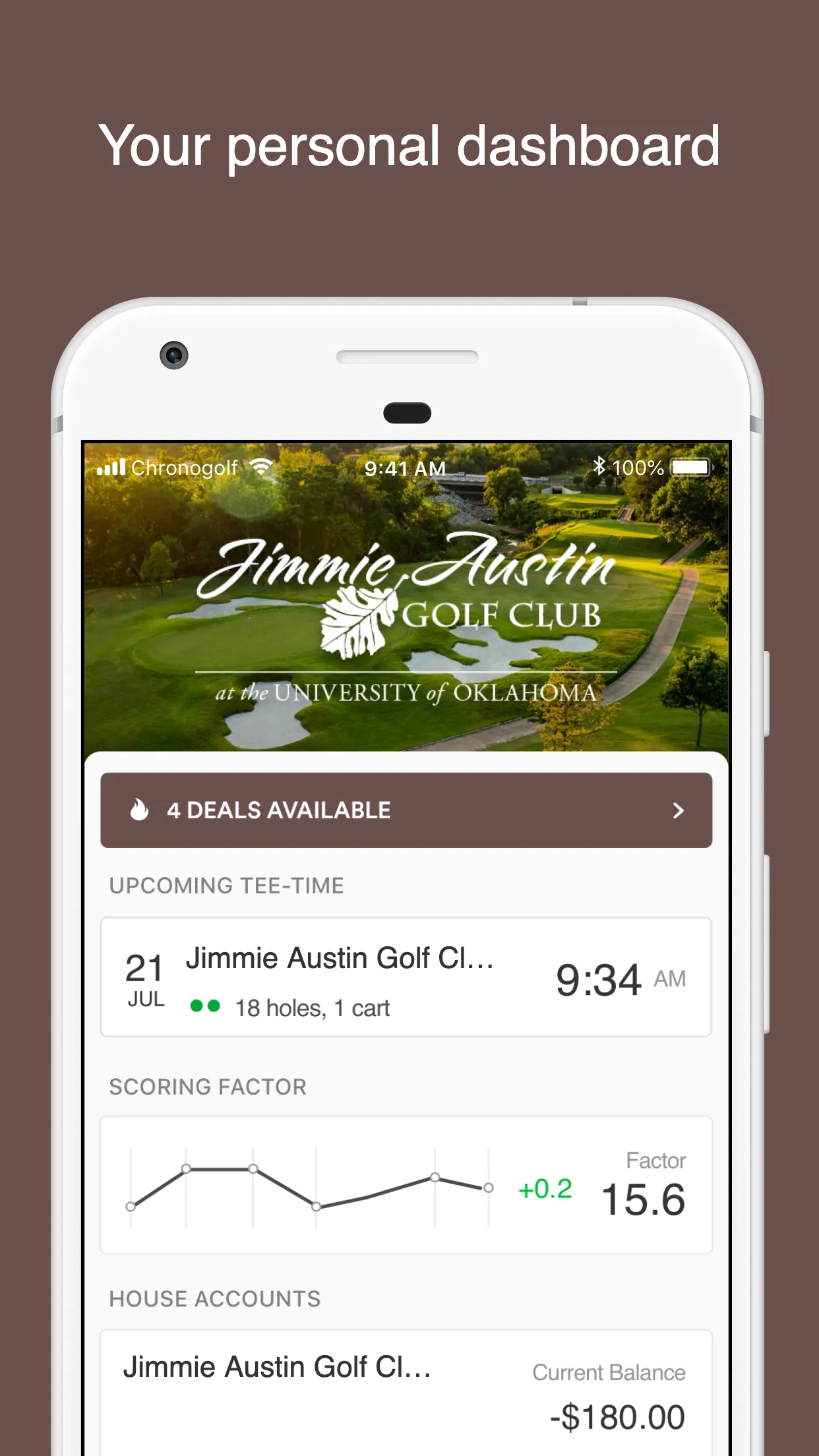 Jimmie Austin Golf Club | Indus Appstore | Screenshot