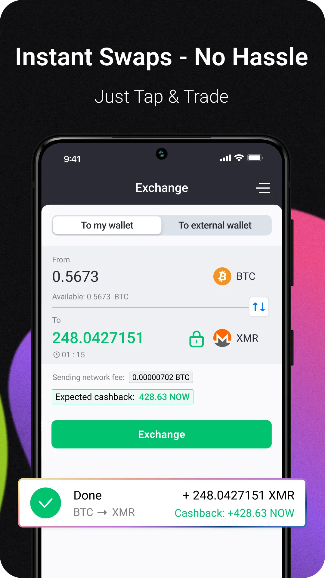 NOW Wallet: Buy & Store Crypto | Indus Appstore | Screenshot