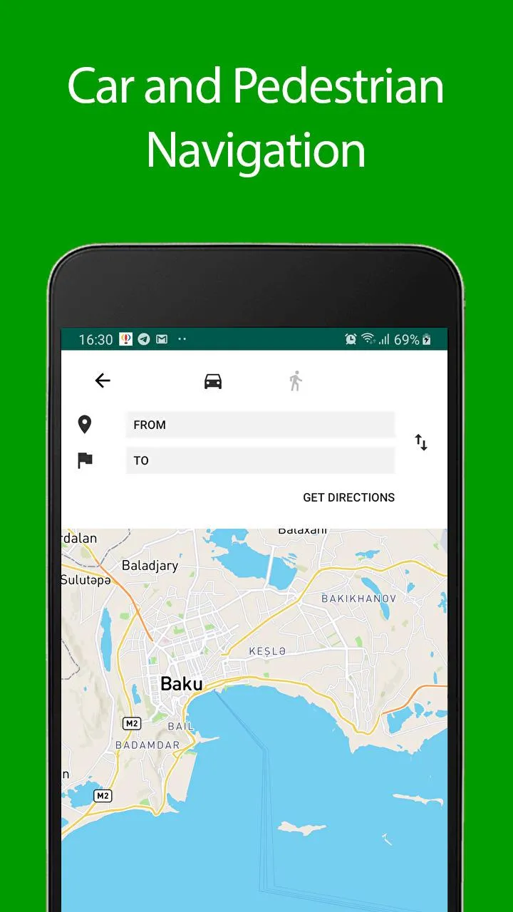 Baku Offline Map and Travel Gu | Indus Appstore | Screenshot