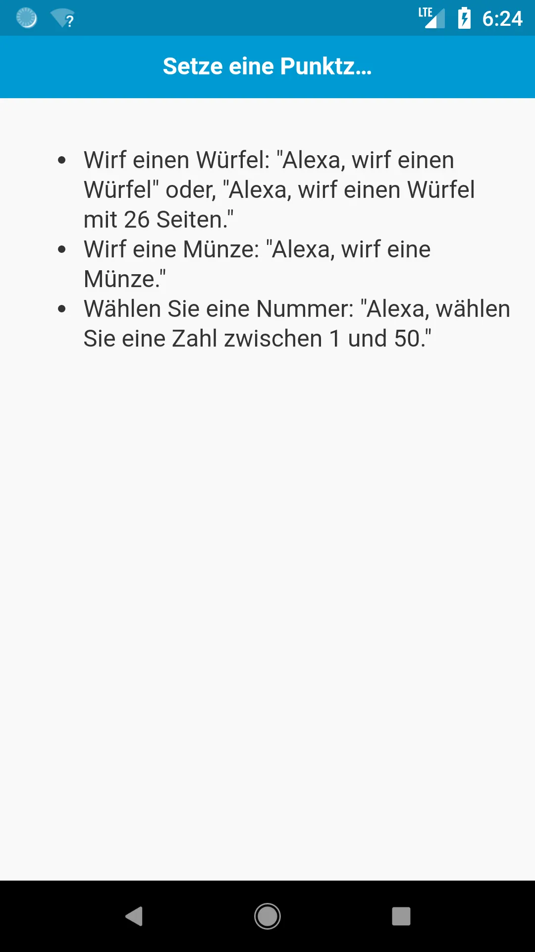 Befehle für Alexa | Indus Appstore | Screenshot