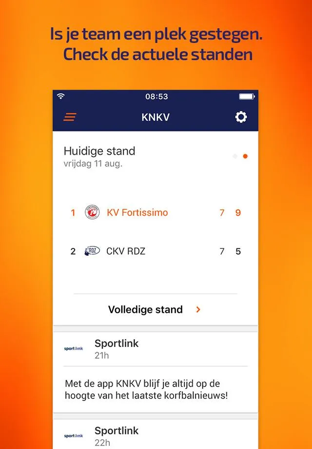 KNKV Wedstrijdzaken | Indus Appstore | Screenshot