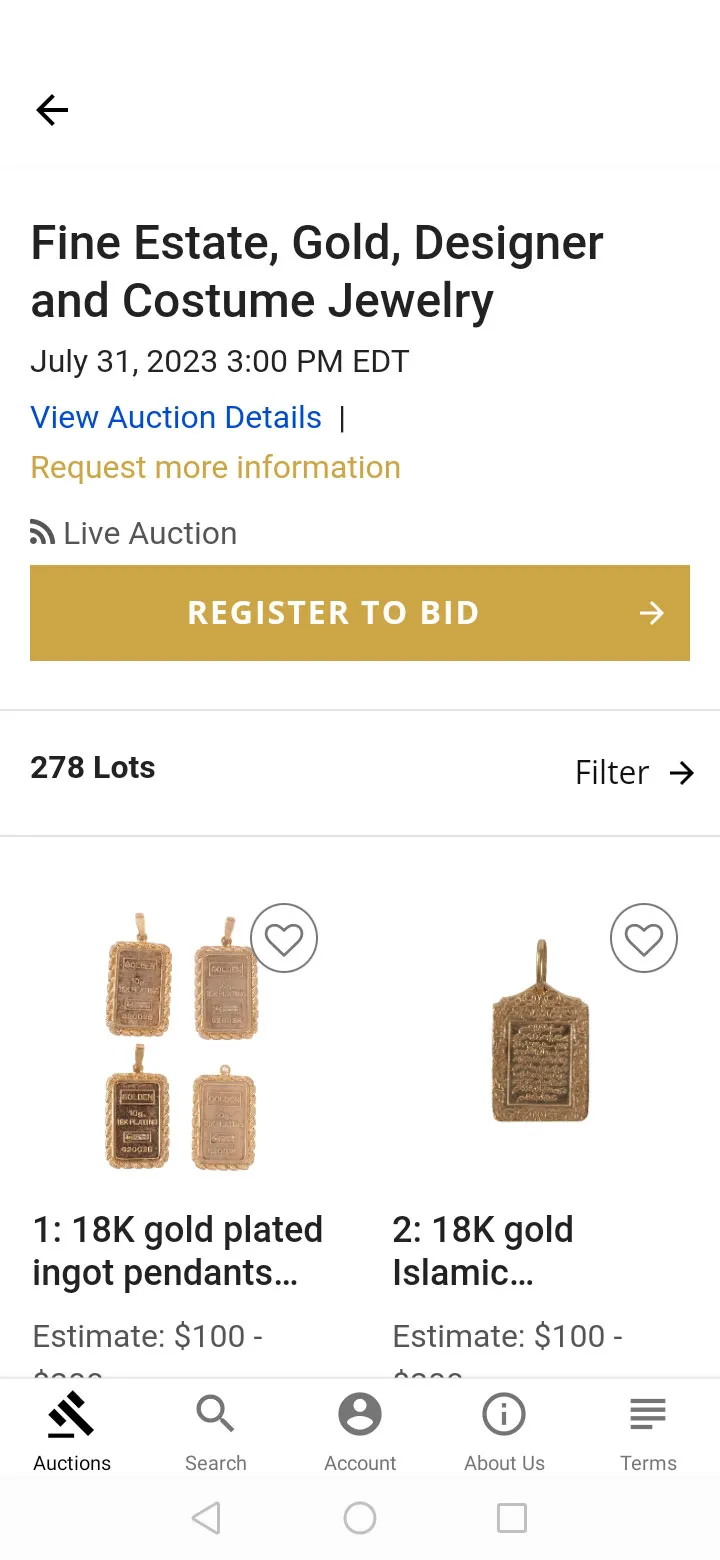 Ripley Auctions Live Bidding | Indus Appstore | Screenshot