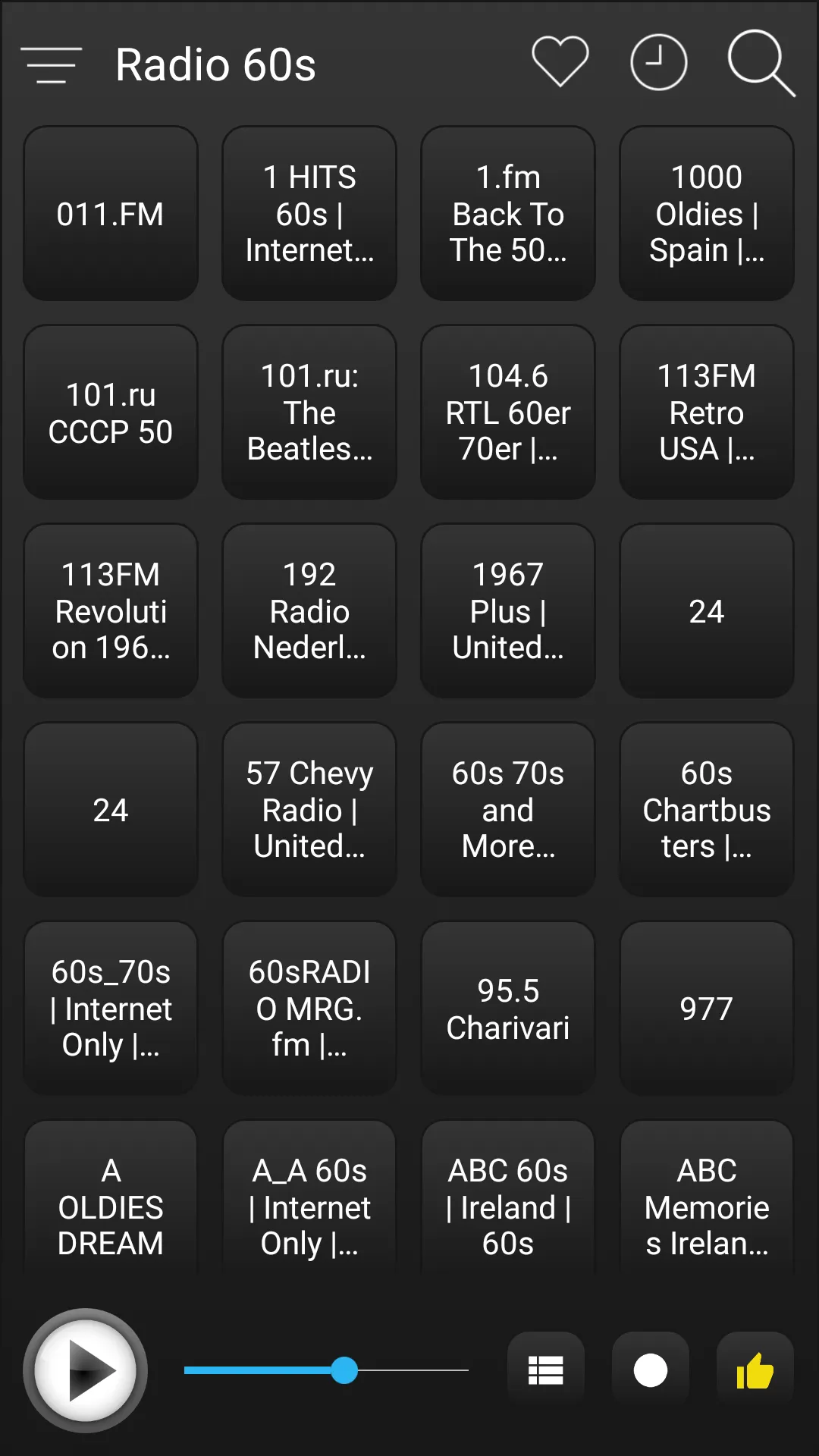 60s Radio FM AM Music | Indus Appstore | Screenshot