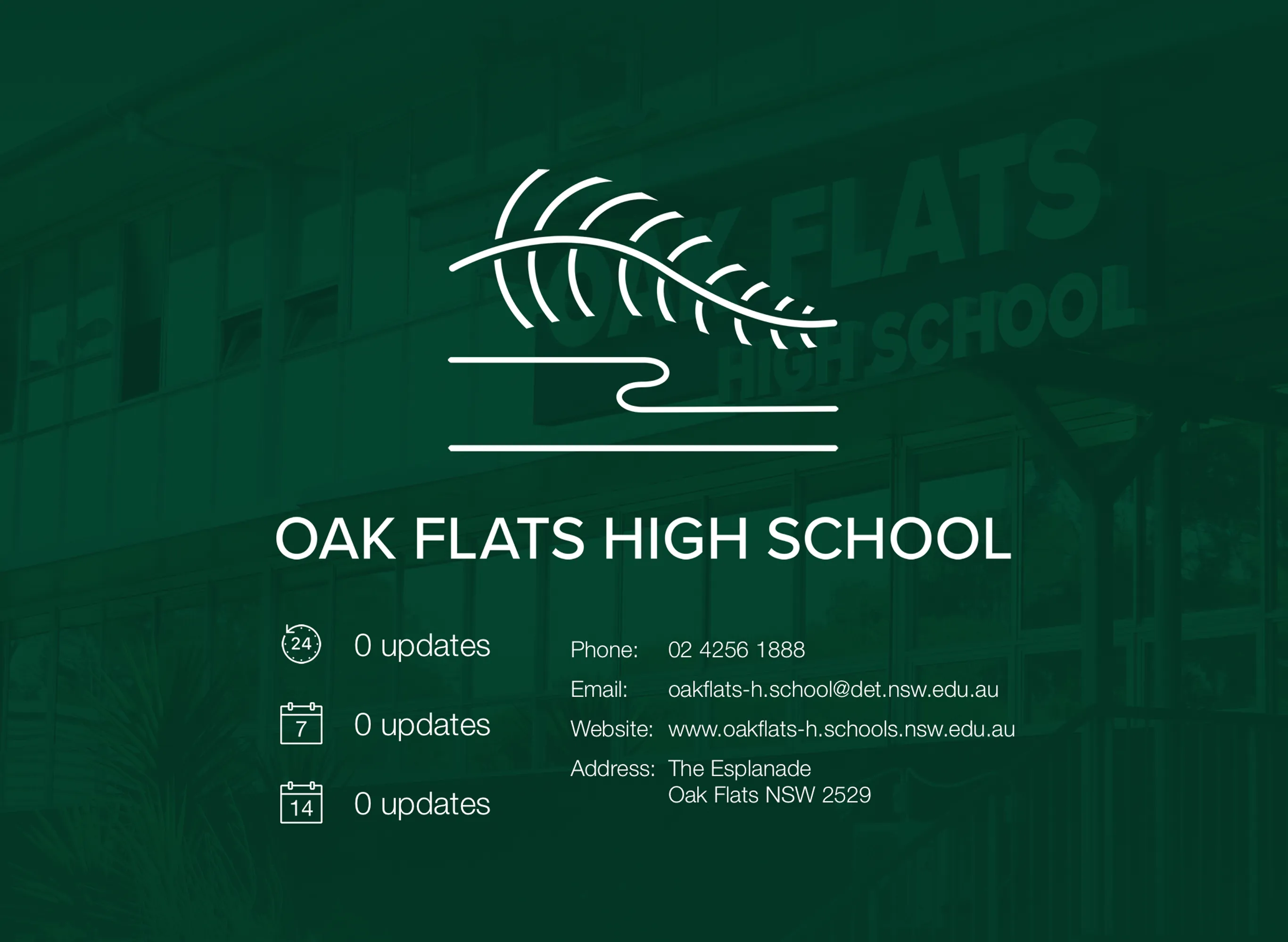 Oak Flats High School | Indus Appstore | Screenshot