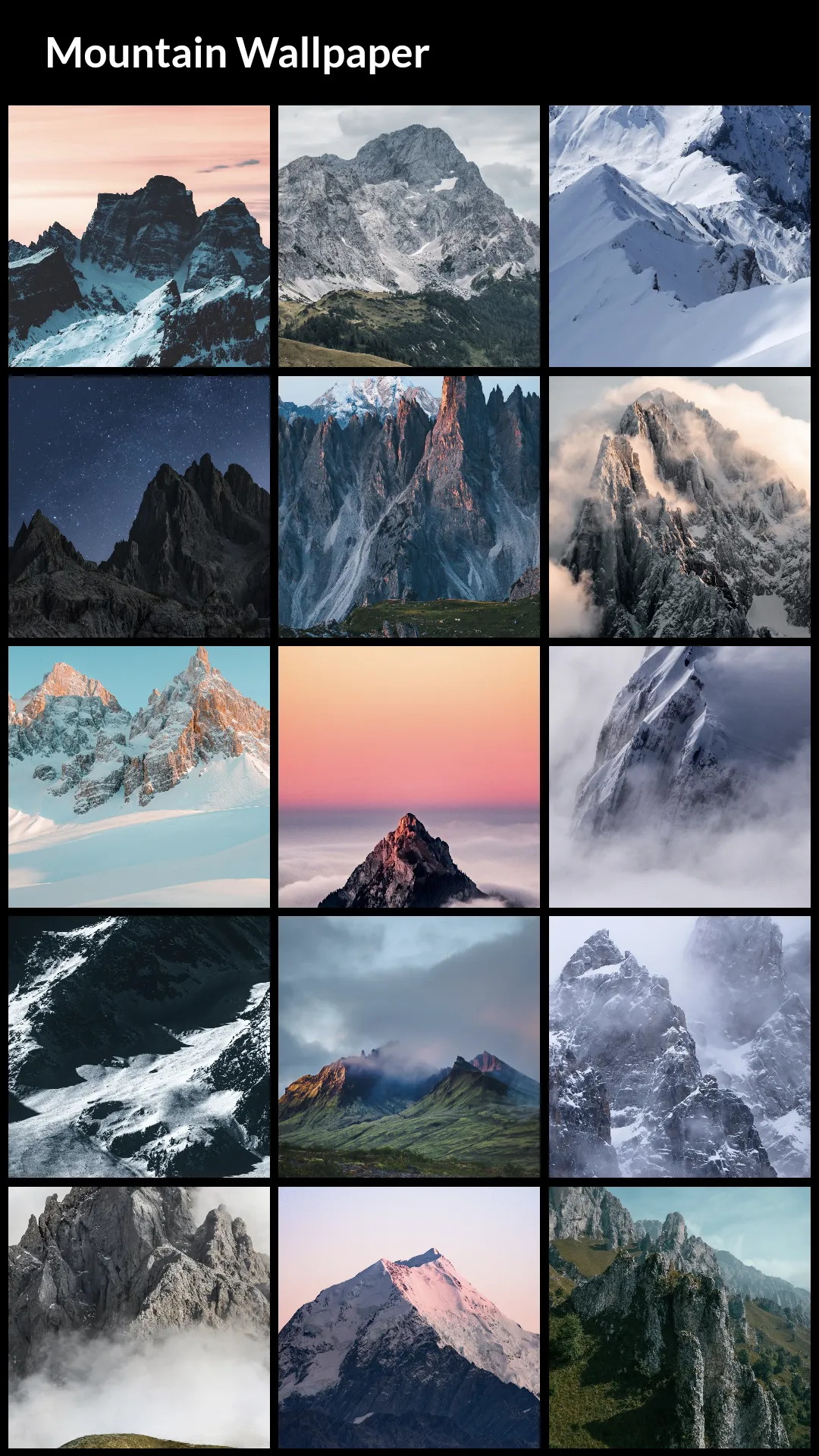 Mountain Wallpapers | Indus Appstore | Screenshot