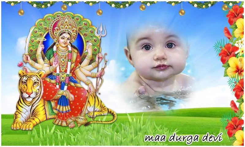 Maa Durga Devi HD Photo Frames | Indus Appstore | Screenshot