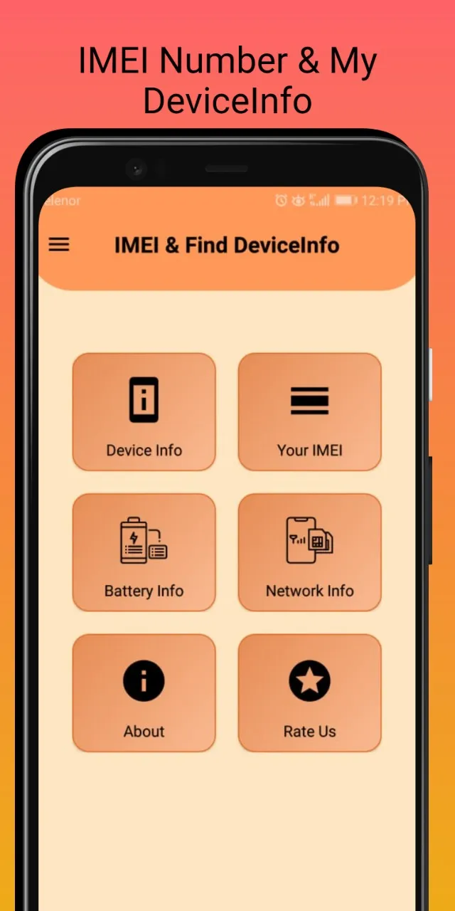 IMEI Number:Find MyDevice Info | Indus Appstore | Screenshot