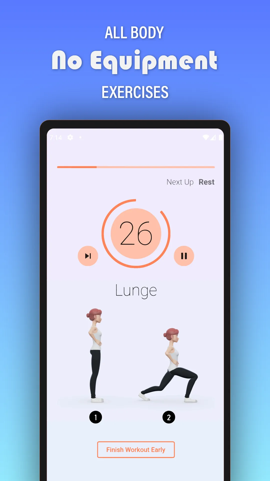 Workout At Home | Indus Appstore | Screenshot