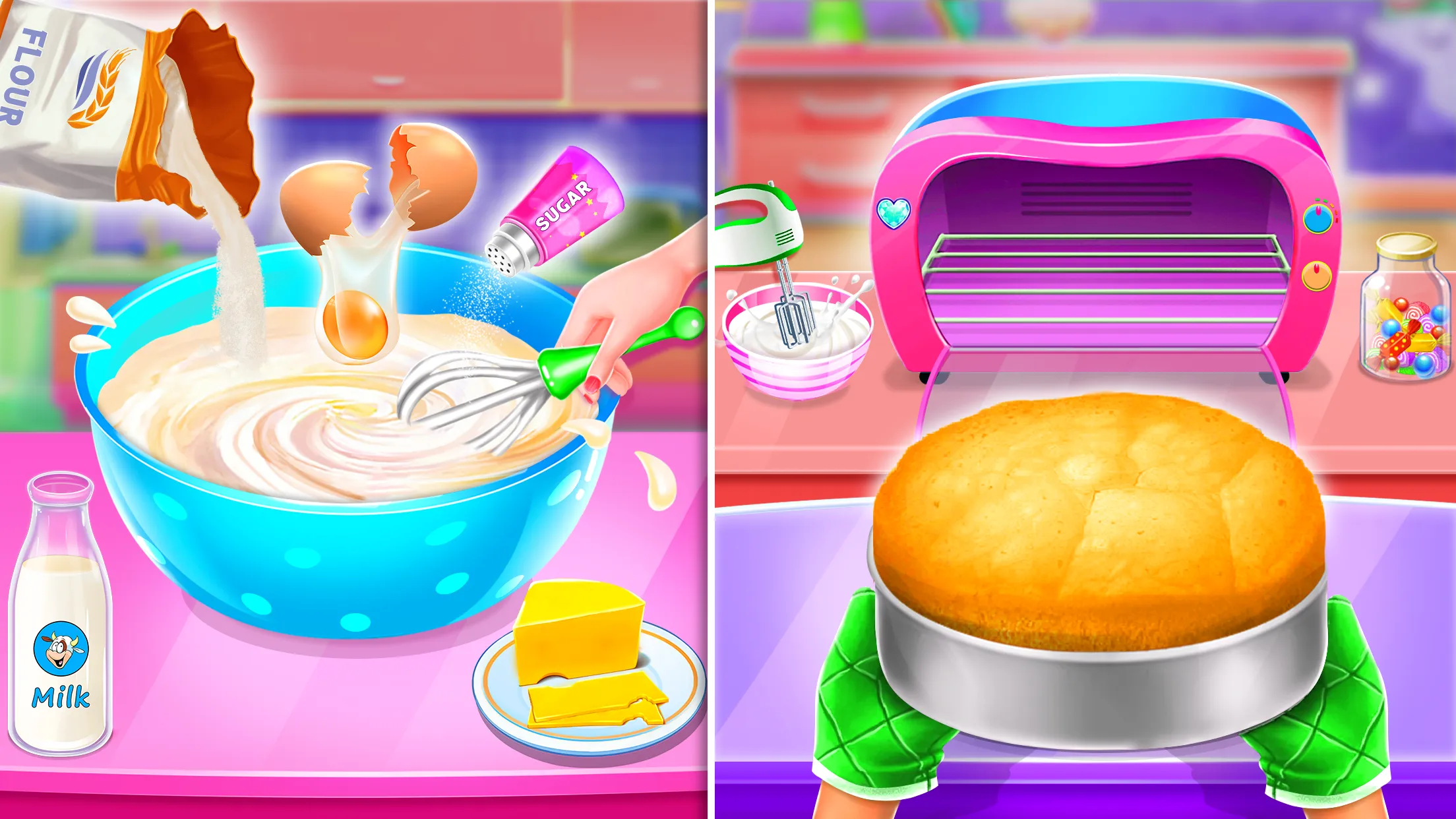 Sweet Bakery - Girls Cake Game | Indus Appstore | Screenshot