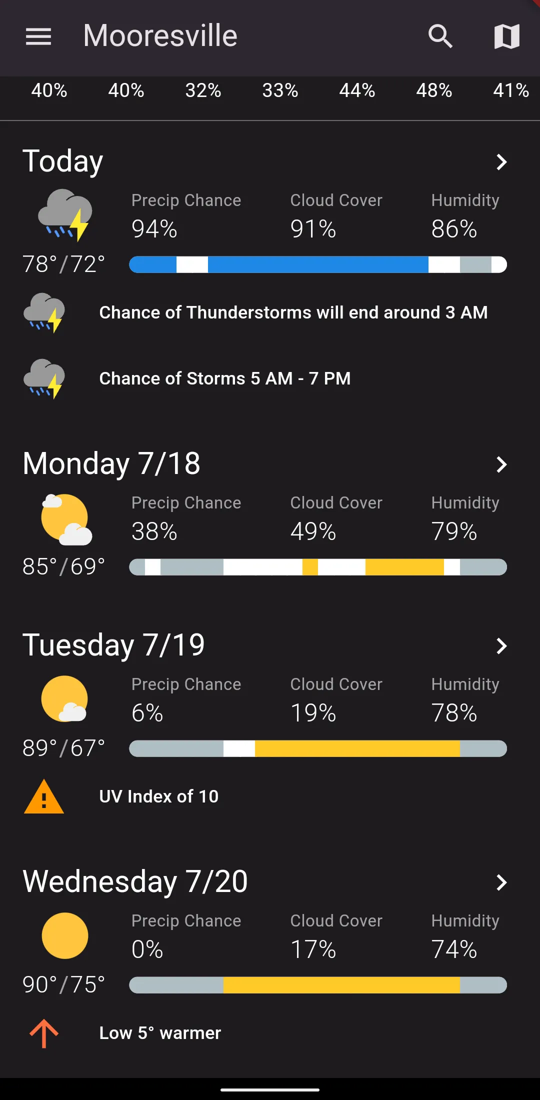 Shadow Weather | Indus Appstore | Screenshot