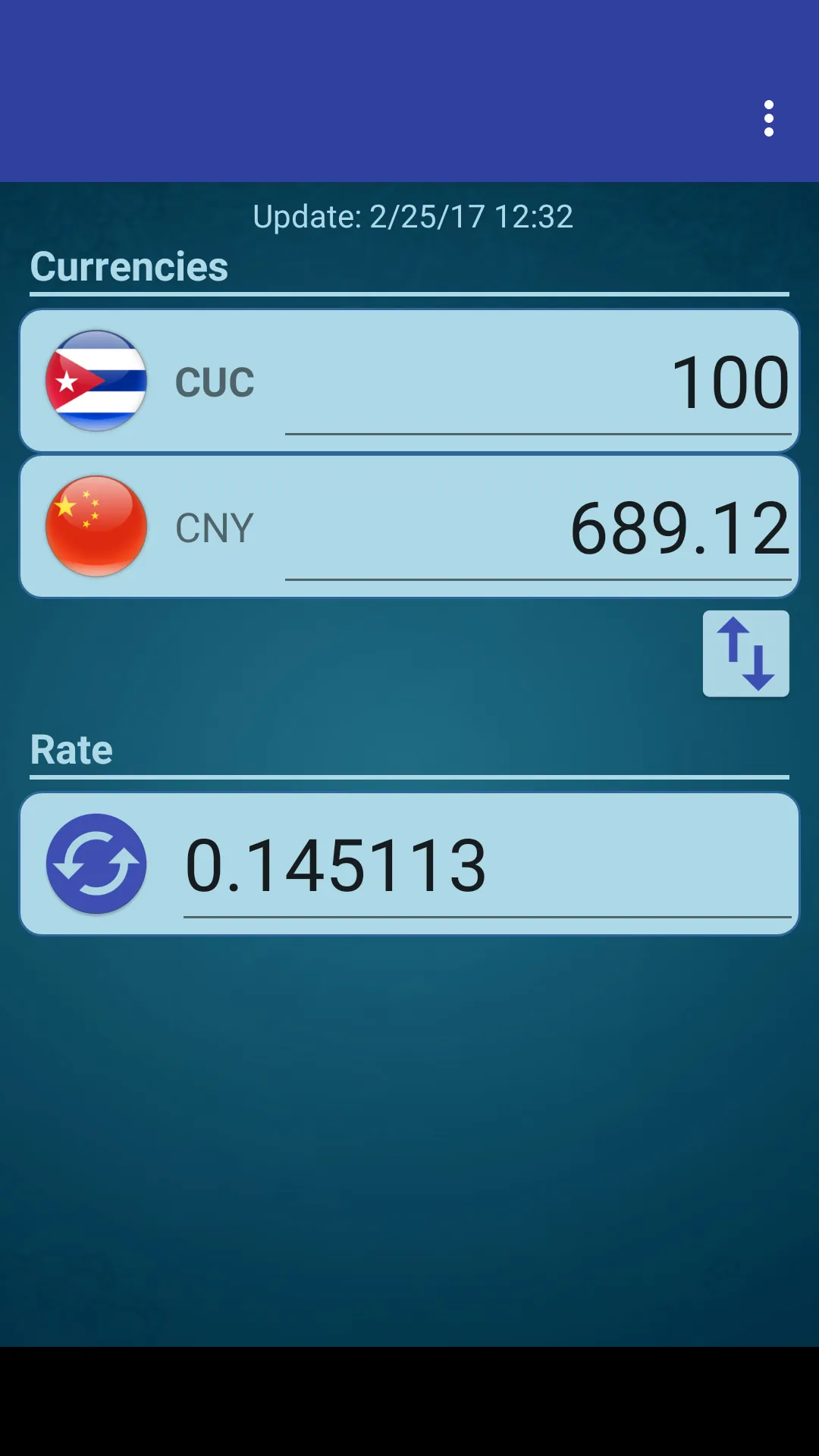 CHN Yuan x Cuban Convert. Peso | Indus Appstore | Screenshot