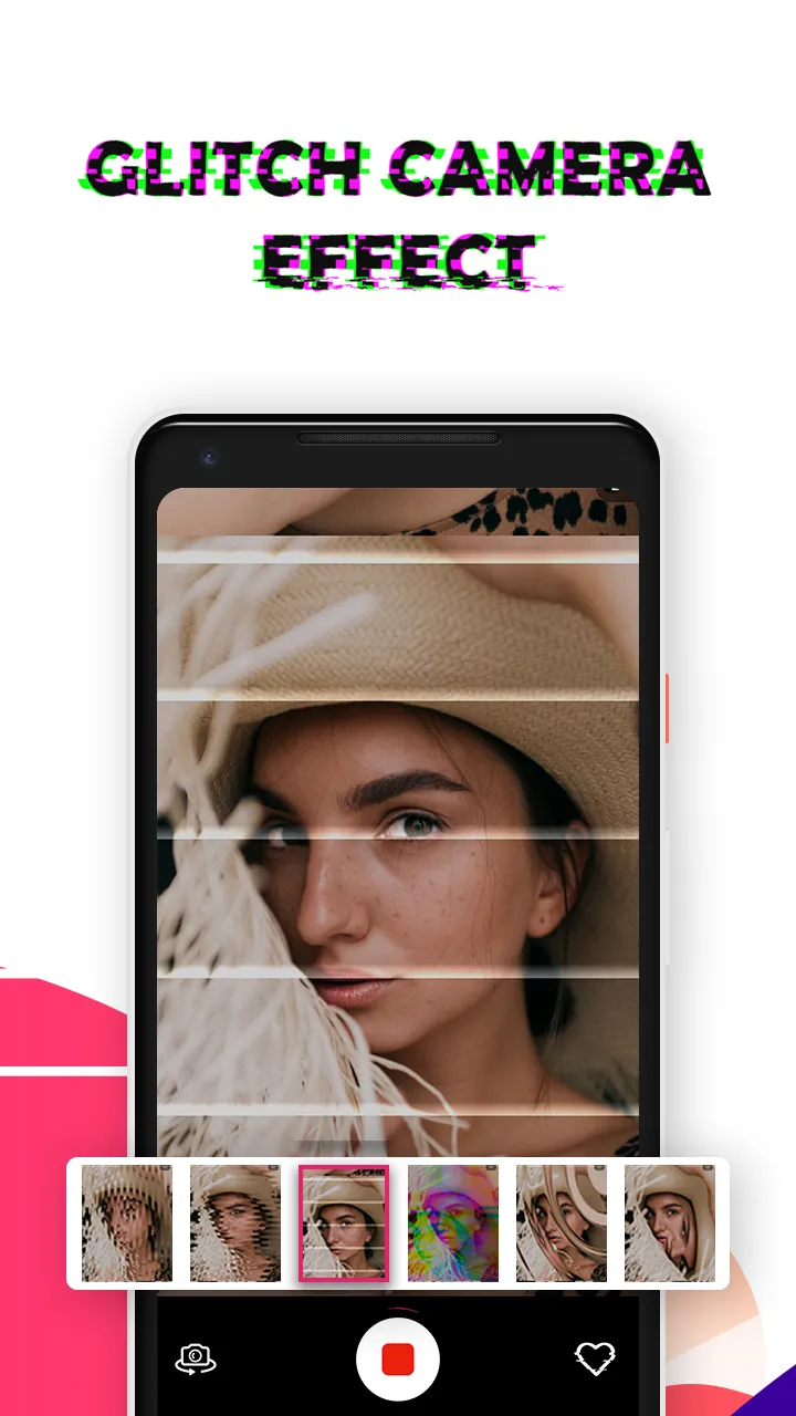 Glitch Video & Photo Effect -  | Indus Appstore | Screenshot