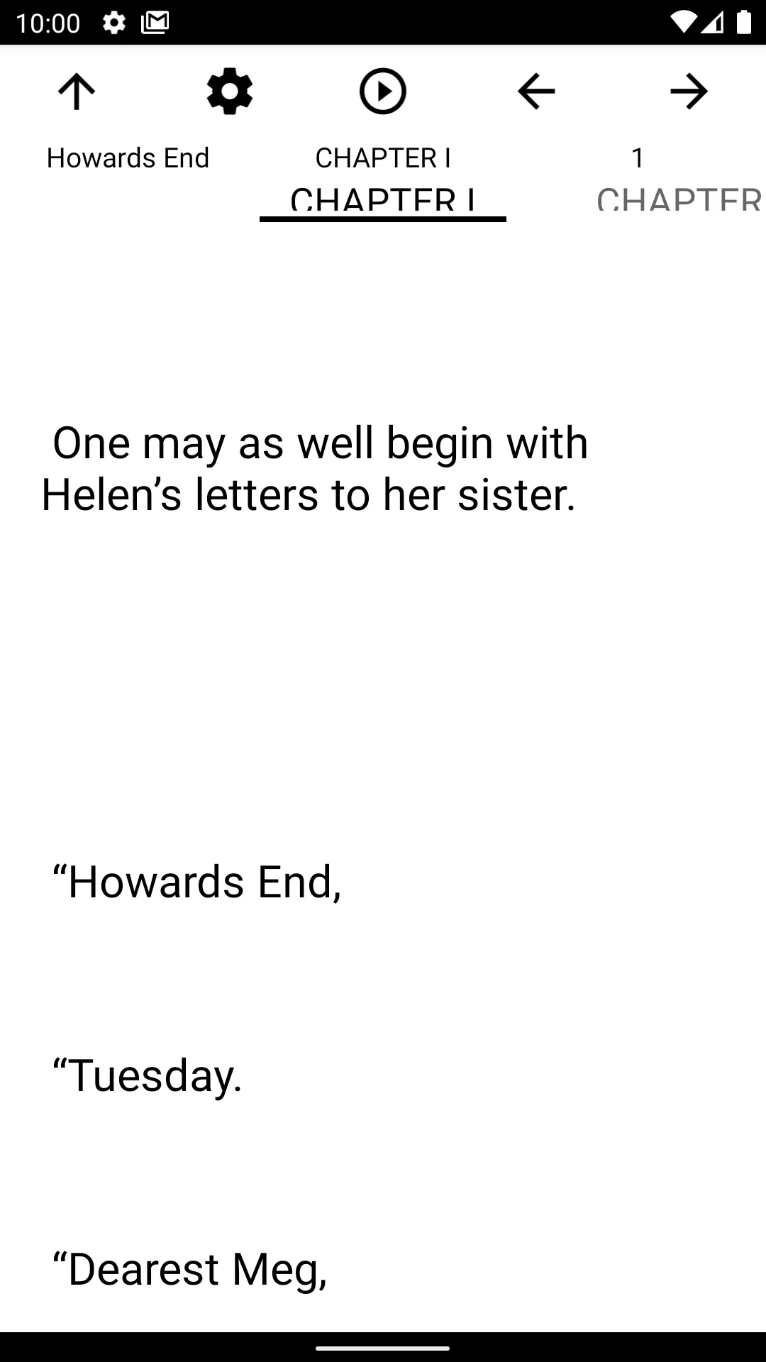 Book, Howards End | Indus Appstore | Screenshot