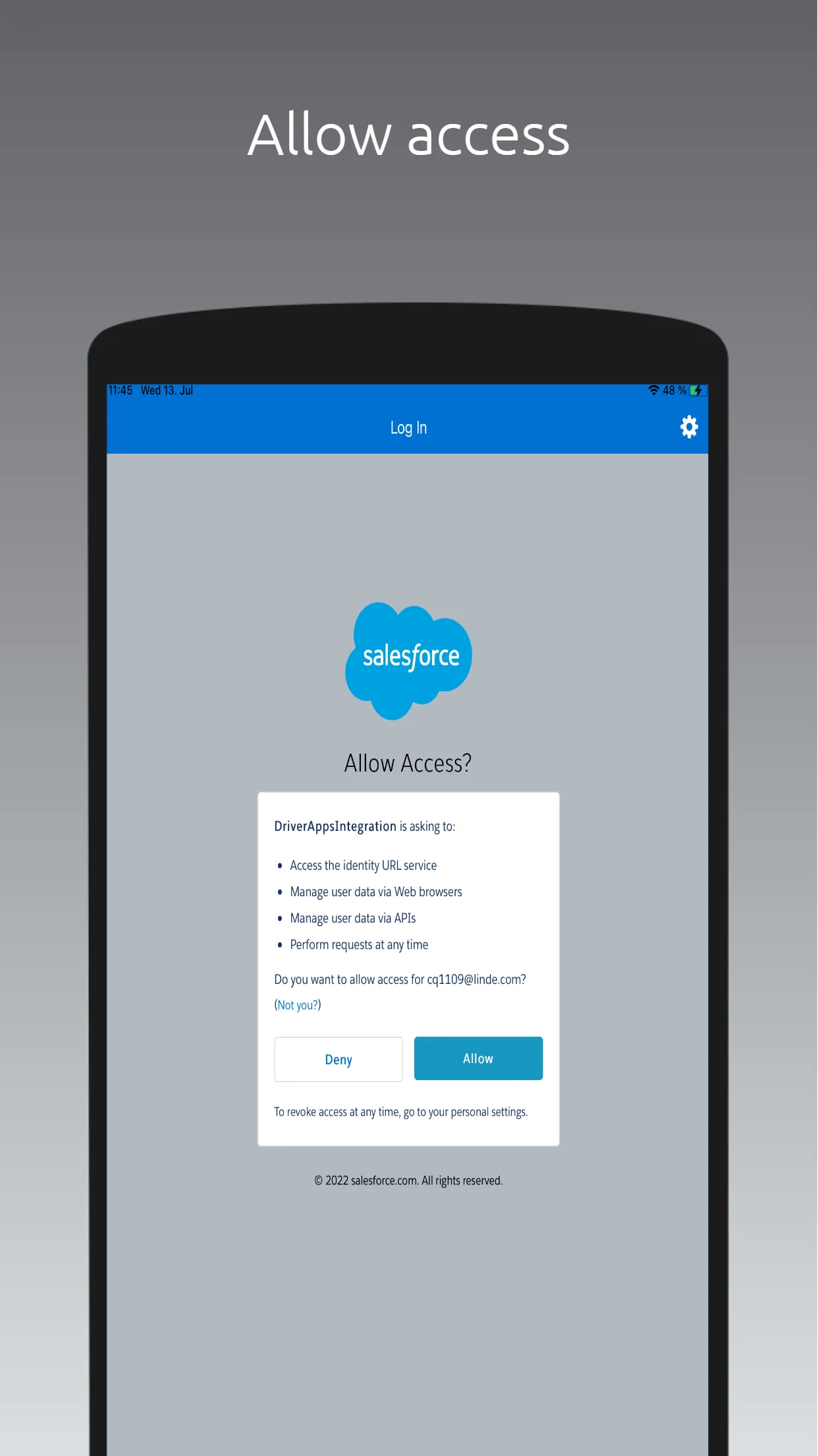 Linde Deliver Apps | Indus Appstore | Screenshot