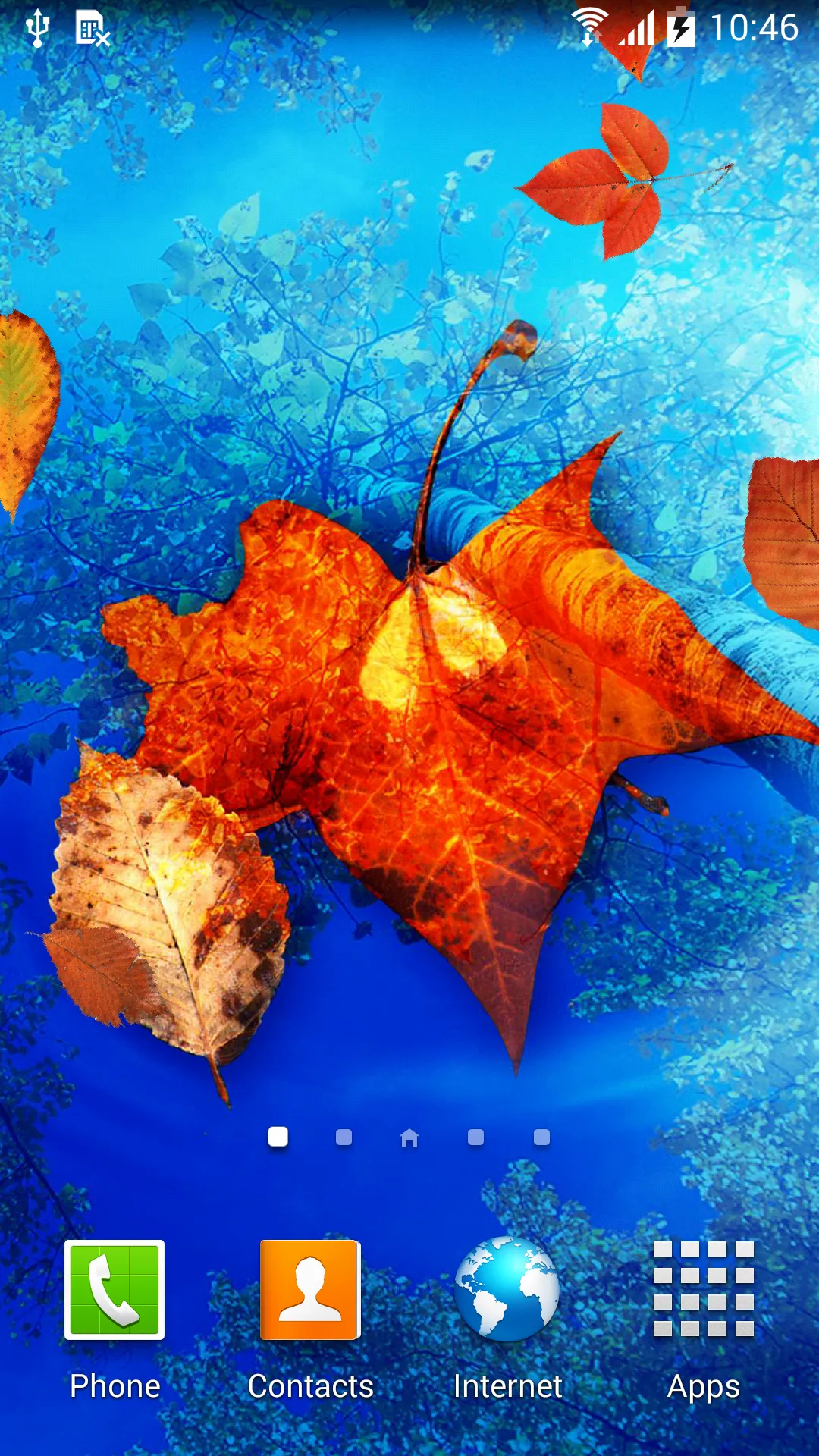 Autumn Leaves Live Wallpaper | Indus Appstore | Screenshot