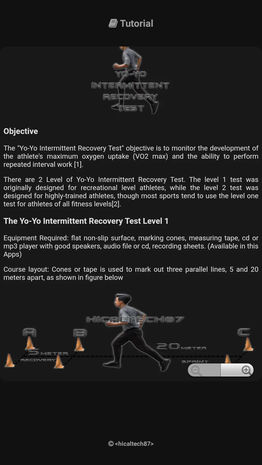 YoYo Intermittent RecoveryTest | Indus Appstore | Screenshot