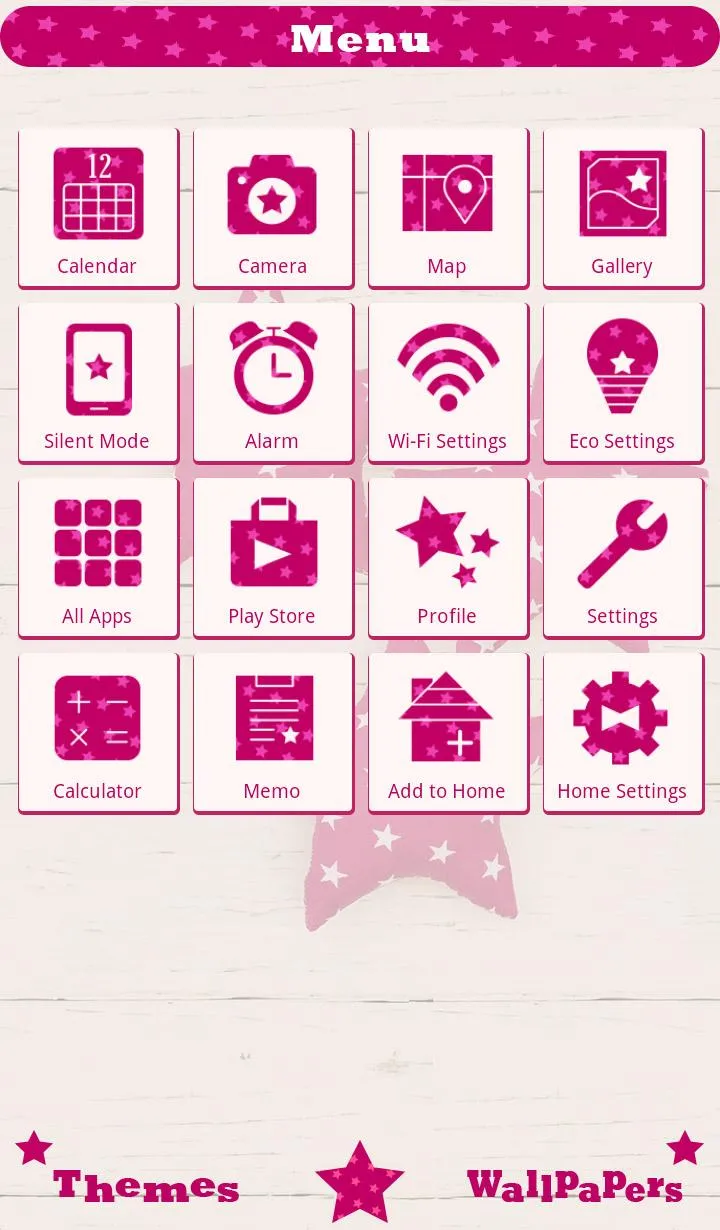 Pink Stars wallpaper | Indus Appstore | Screenshot