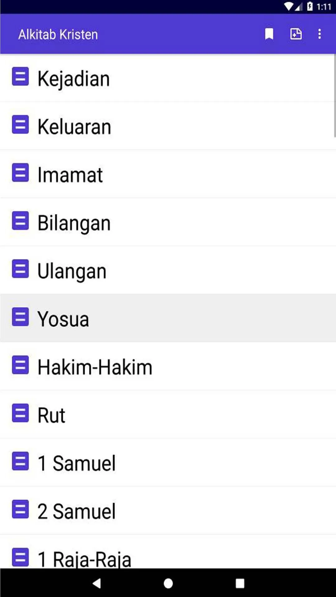 Indonesian Bible | Indus Appstore | Screenshot