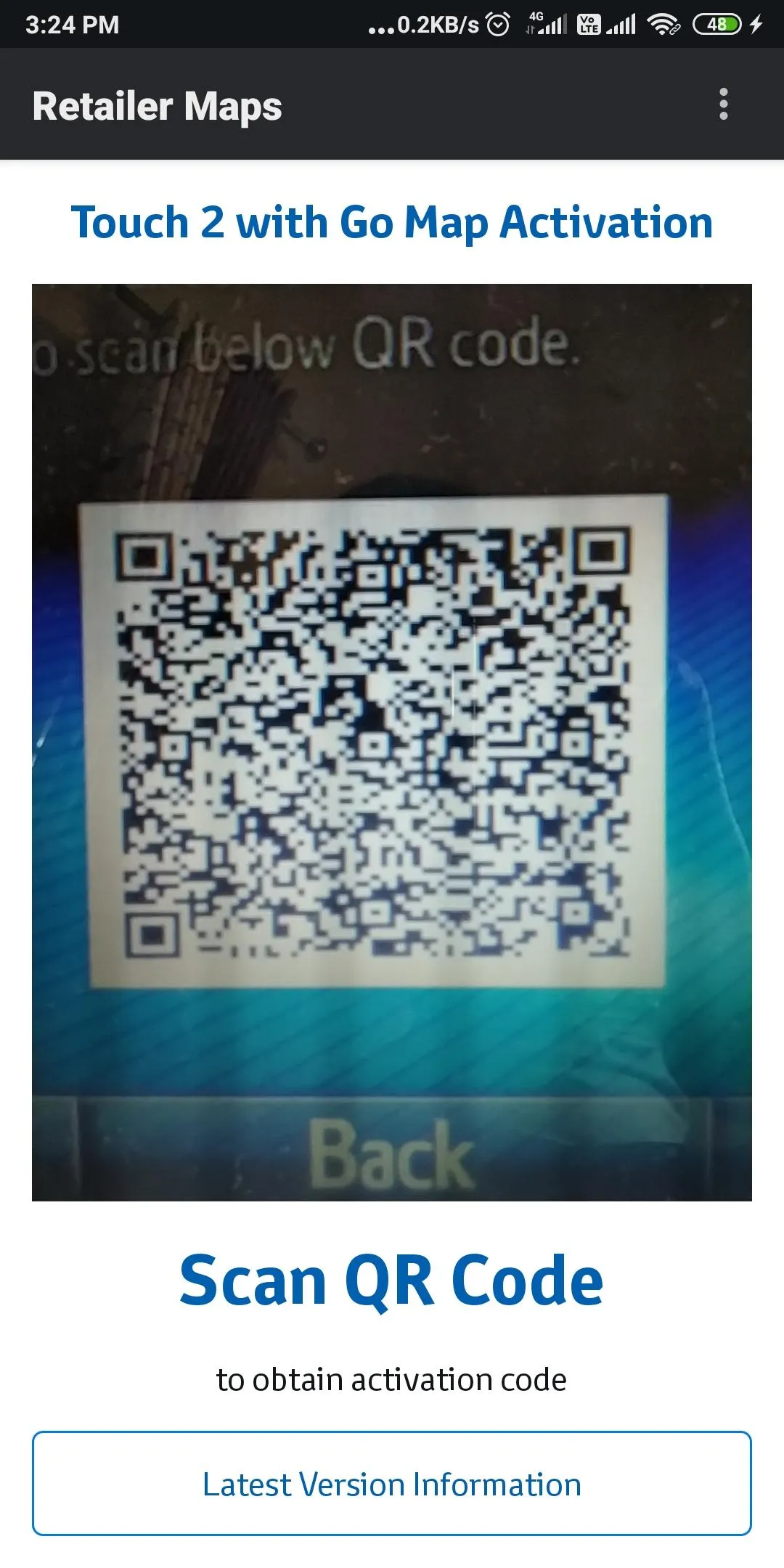 Toyota Lexus QRcode Map Update | Indus Appstore | Screenshot