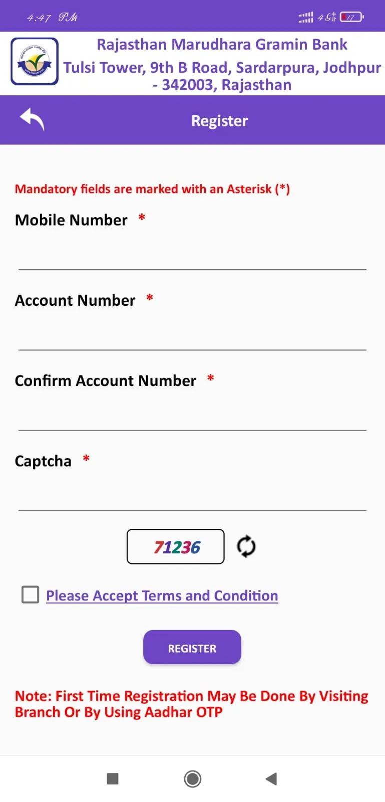 RMGB Mobile Banking | Indus Appstore | Screenshot