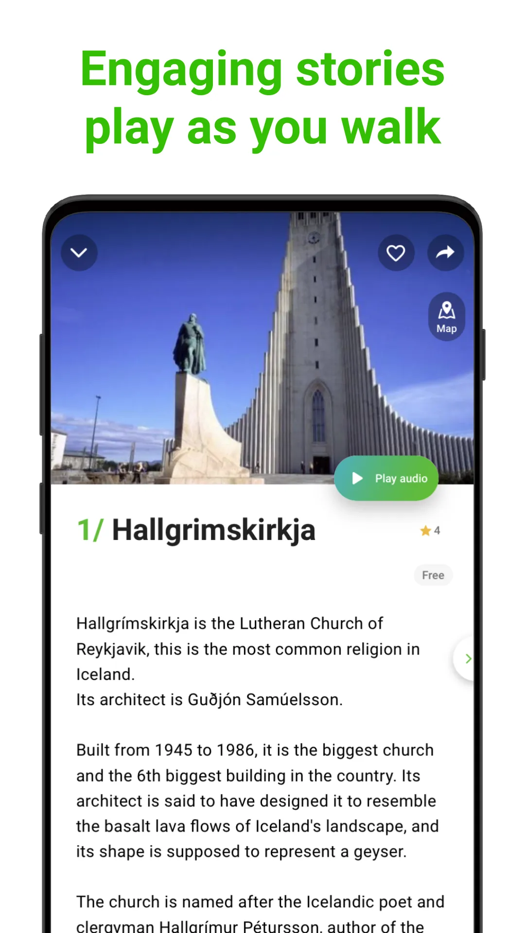 Reykjavik SmartGuide | Indus Appstore | Screenshot