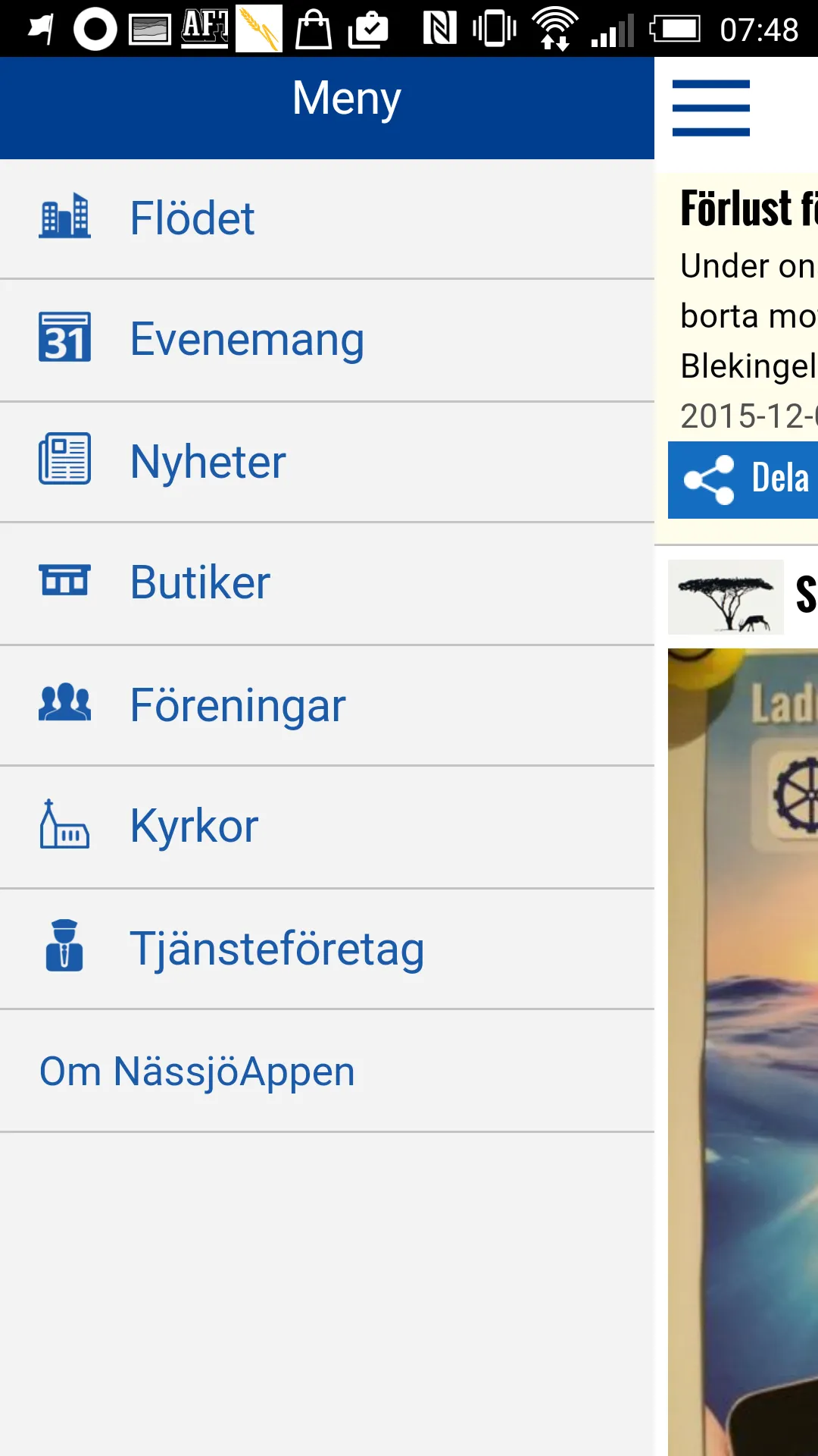 NässjöAppen | Indus Appstore | Screenshot