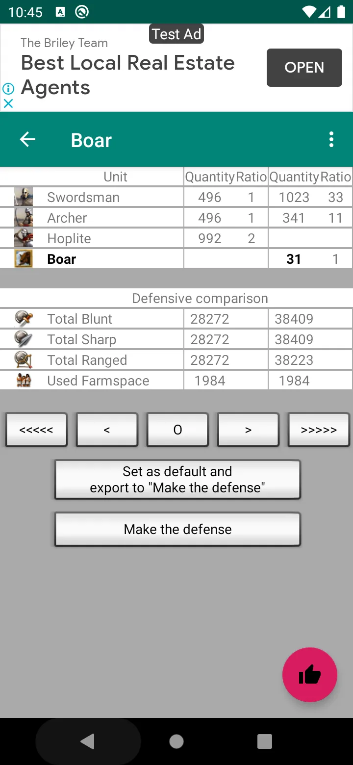 Grepolis defense calculator | Indus Appstore | Screenshot